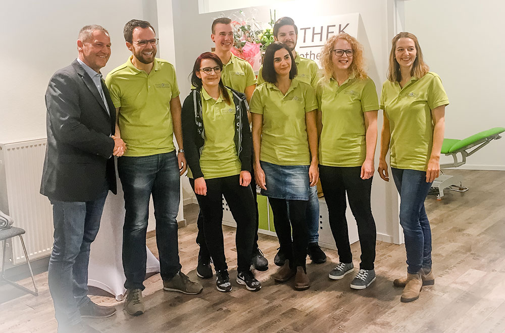 Eröffnung Pysiothek in Warmensteinach